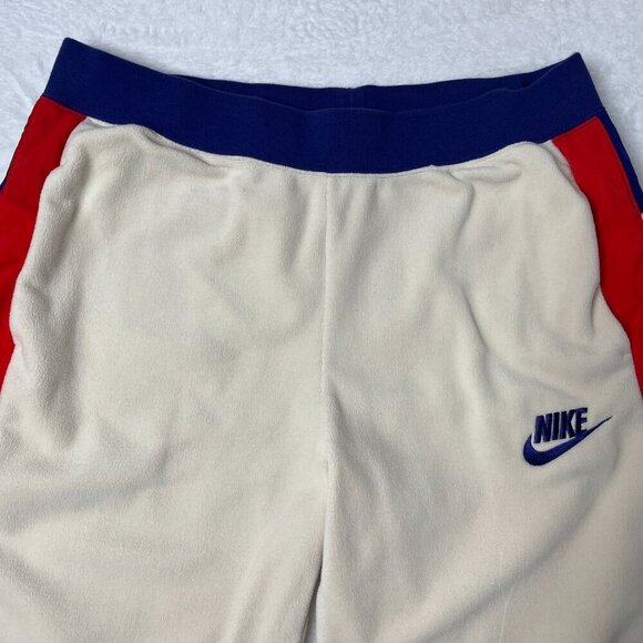 Nike Womens Sportswear Polar Fleece Sweat Cream Pants RET $65 CJ4934-271 sz L - Picture 5 of 11